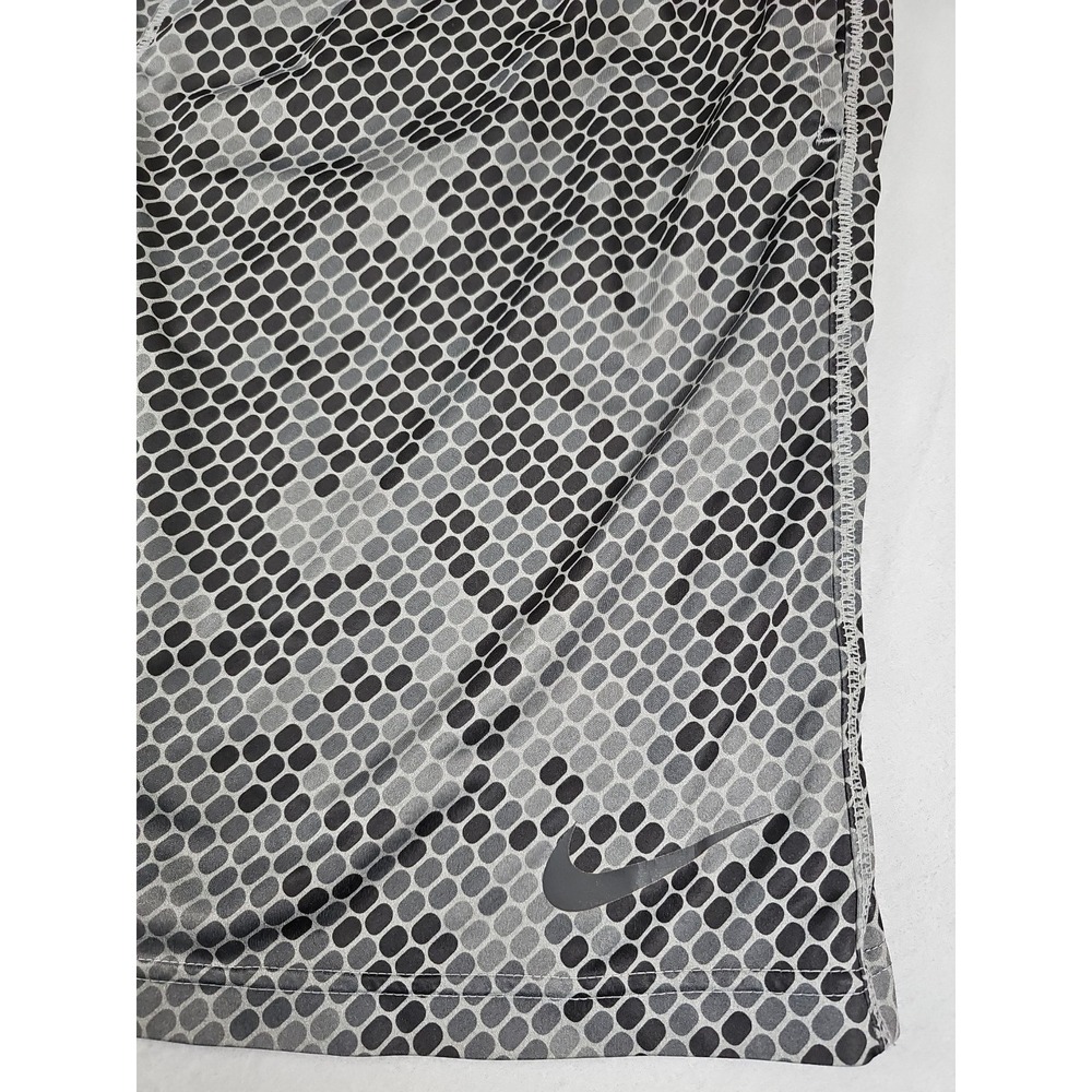 Nike Men's XL Black Gray Elephant Print Dri-Fit Basketball Shorts RARE 431882 - Picture 2 of 8